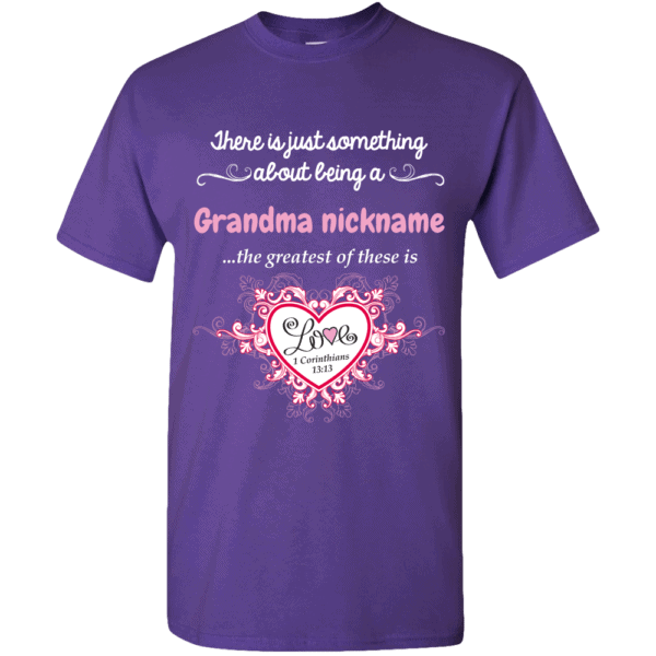 Greatest Love – Personalized T-shirt Designs Deep Purple
