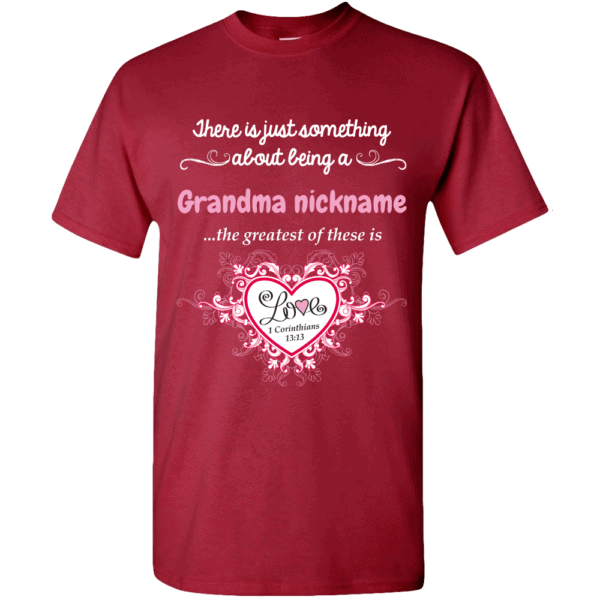 Greatest Love – Personalized T-shirt Designs Crimson