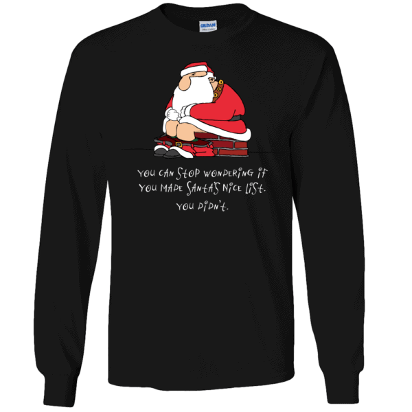 Bad Santa Long Sleeve T-Shirts