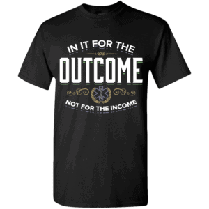 EMT – Custom Printed T-shirts Design Black