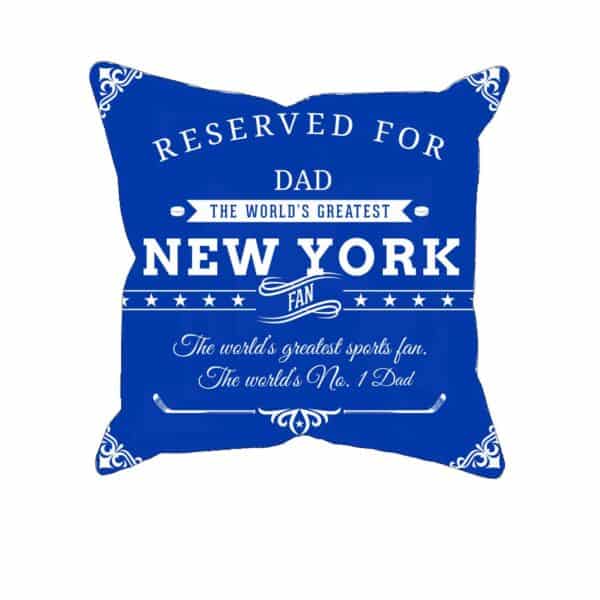 Personalized Printed New York Hockey Fan Pillow Case