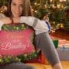 Christmas Bunting – Personalized Pillow Case View
