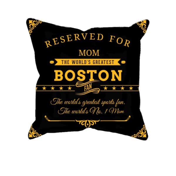 Personalized Printed Boston Hockey Fan Pillow Case