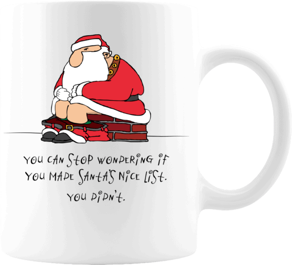Bad Santa Mug – Custom Printed Coffee Mug