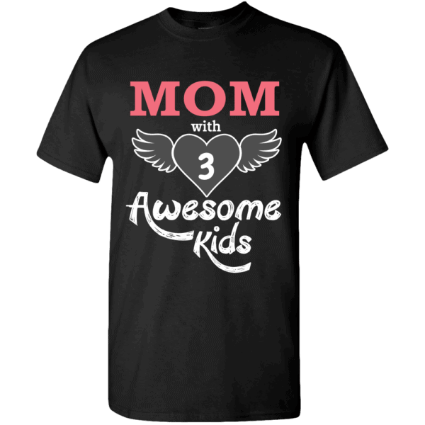 Awesome Kids – Personalized T-shirts Design Black