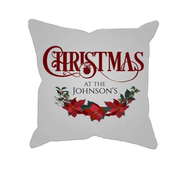 Christmas at the – Personalized Pillow Case