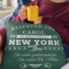 New York Football Fan Personalized Printed Pillow Case view1