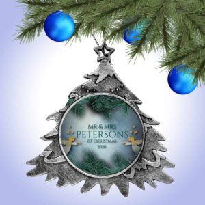 Personalized Christmas Tree Ornament – First Christmas