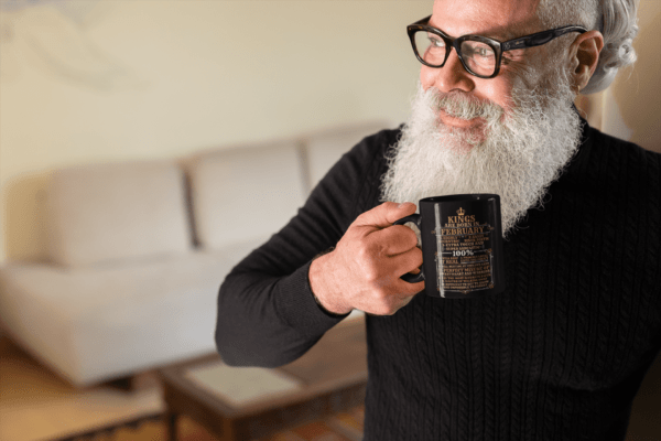 Personalized Kings Are Born Coffee Mug Design