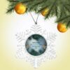 Personalized Snowflake Ornament – First Christmas
