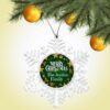 Personalized Snowflake Ornament - Merry Christmas From