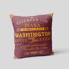 Washington Football Fan Personalized Printed Pillow Case pillow mockup View 2