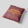Washington Football Fan Personalized Printed Pillow Case pillow mockup View 3