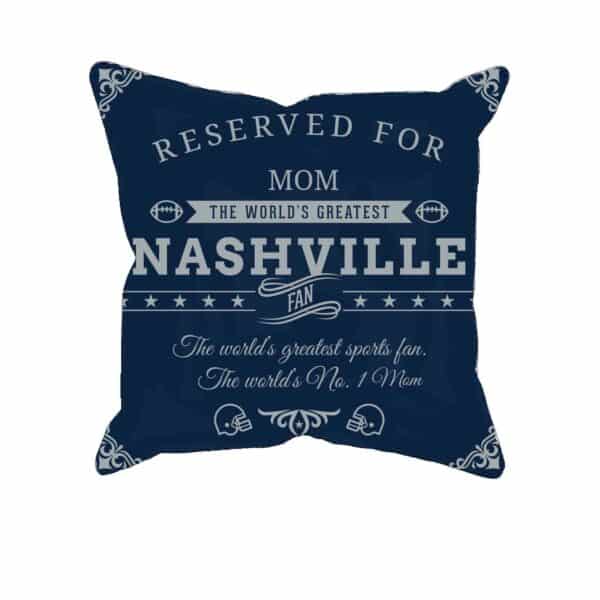 Nashville Football Fan - Personalized Printed Pillow Case