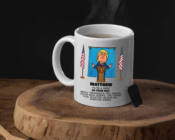 Everyone Agrees - Trump Personalized Printed Coffee Mug