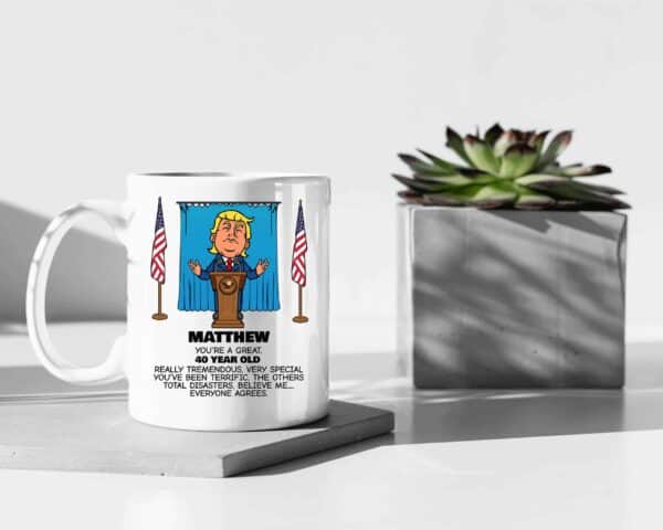 Everyone Agrees - Trump Personalized Printed Coffee Mug