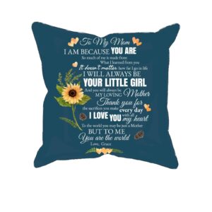 To My Mom Personalized Pillow Case
