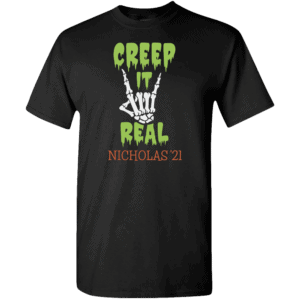 Creep It Real Personalized Custom Halloween T-shirt