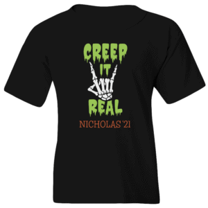 Creep It Real Personalized Custom Halloween T-shirt Youth