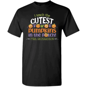 Cutest Pumpkins - Personalized Custom Halloween T-shirt