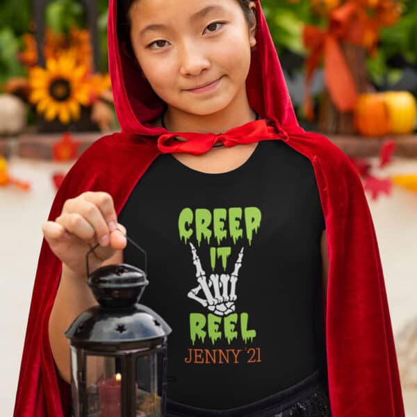 Creep It Real Personalized Custom Halloween T-shirt Youth - Image 8