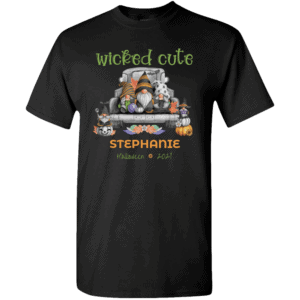 Personalized Wicked Cute Halloween T-shirt Design