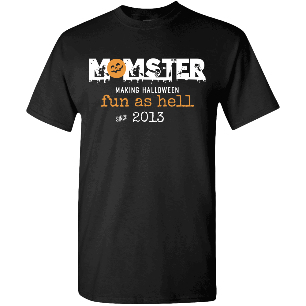 Momster Halloween T-Shirt Design , Halloween T-Shirt Design By Rana  Creative