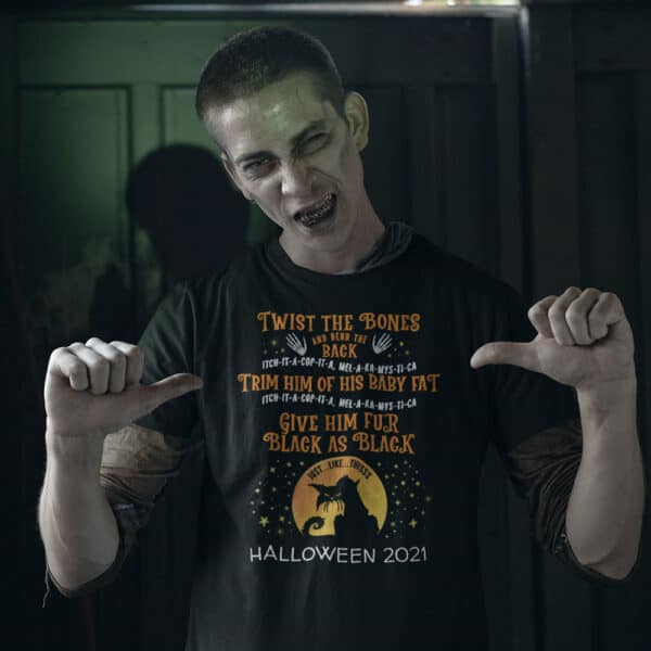 Twist The Bones Custom Halloween T-shirt