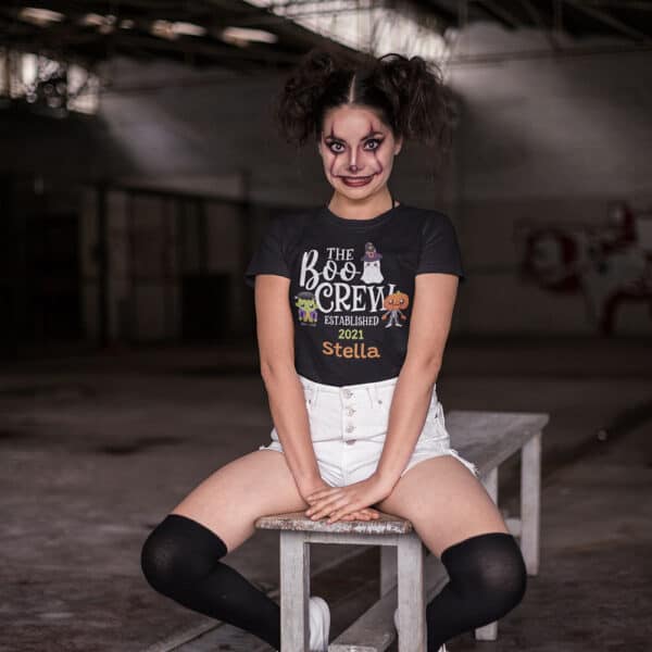 Boo Crew Personalized Custom Halloween T-shirt